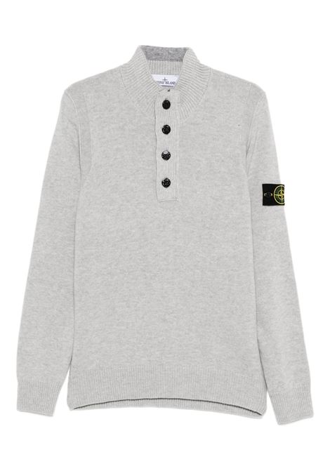 maglione collo alto uomo grigio STONE ISLAND | K2S15 5100040 S00A3V0M64